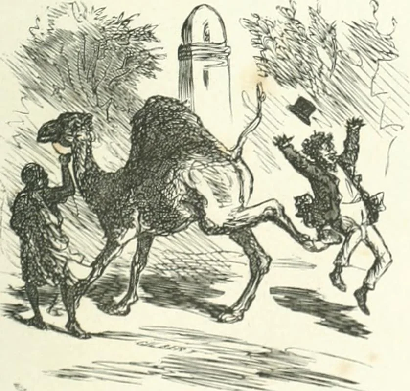 An illustration from Cham, 1853, leaf 434