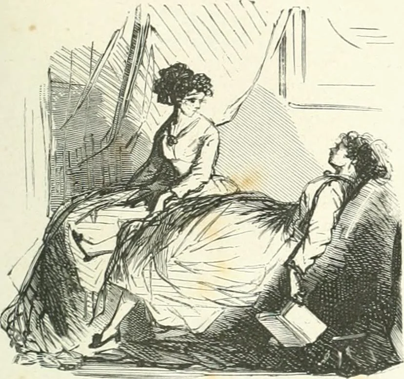 An illustration from Cham, 1853, leaf 438
