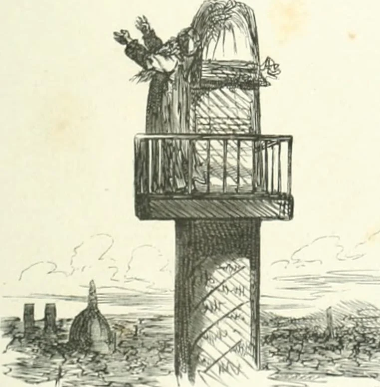 An illustration from Cham, 1853, leaf 438