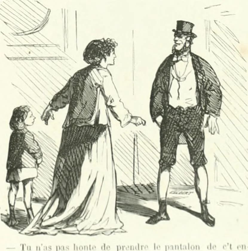 An illustration from Cham, 1853, leaf 438