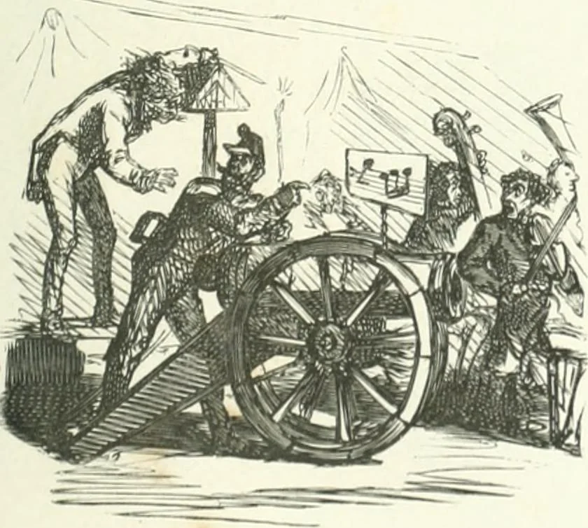 An illustration from Cham, 1853, leaf 440