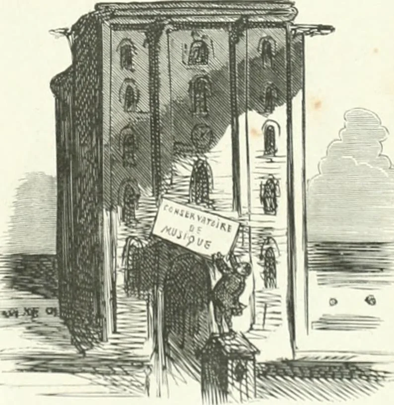 An illustration from Cham, 1853, leaf 440