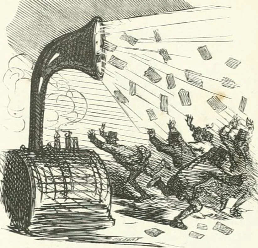 An illustration from Cham, 1853, leaf 442