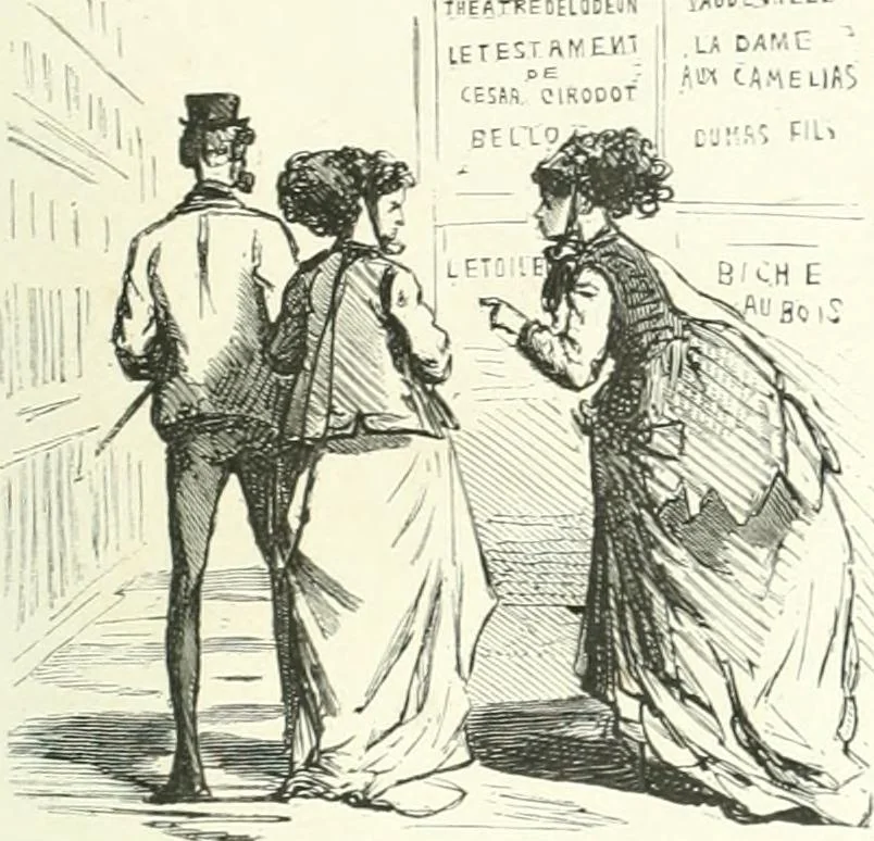 An illustration from Cham, 1853, leaf 444