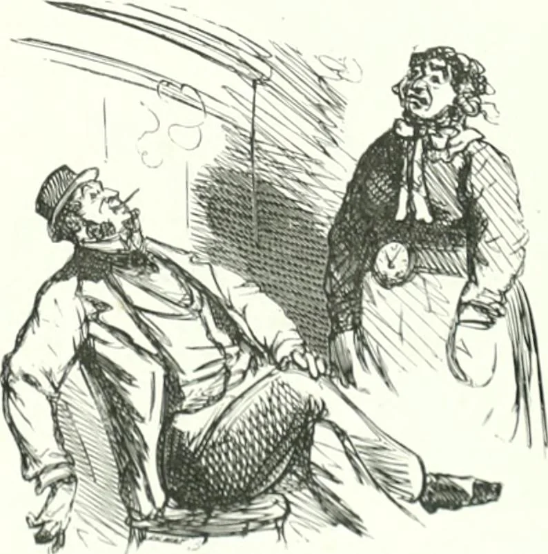 An illustration from Cham, 1853, leaf 446
