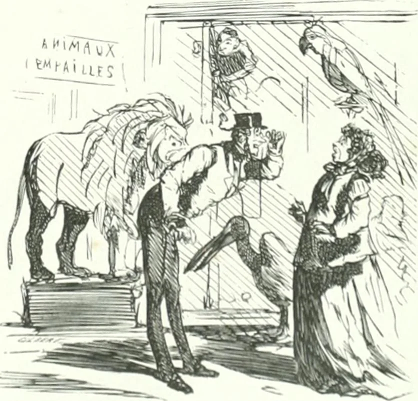 An illustration from Cham, 1853, leaf 448