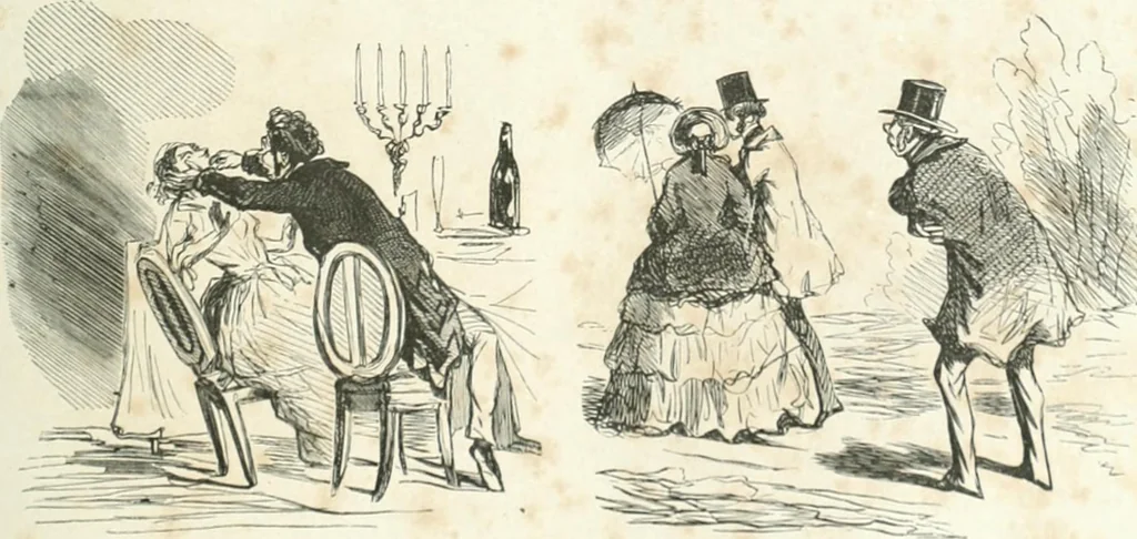 An illustration from Cham, 1853, leaf 58