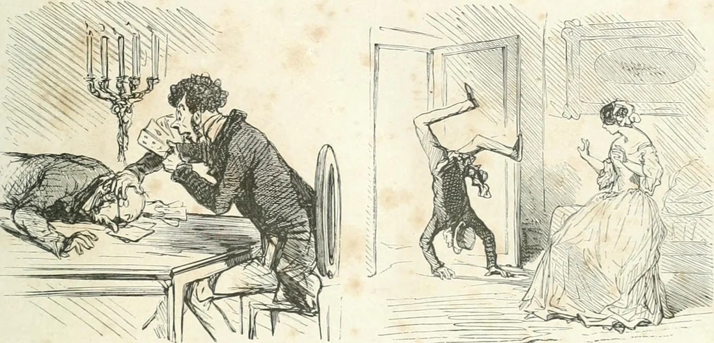 An illustration from Cham, 1853, leaf 60