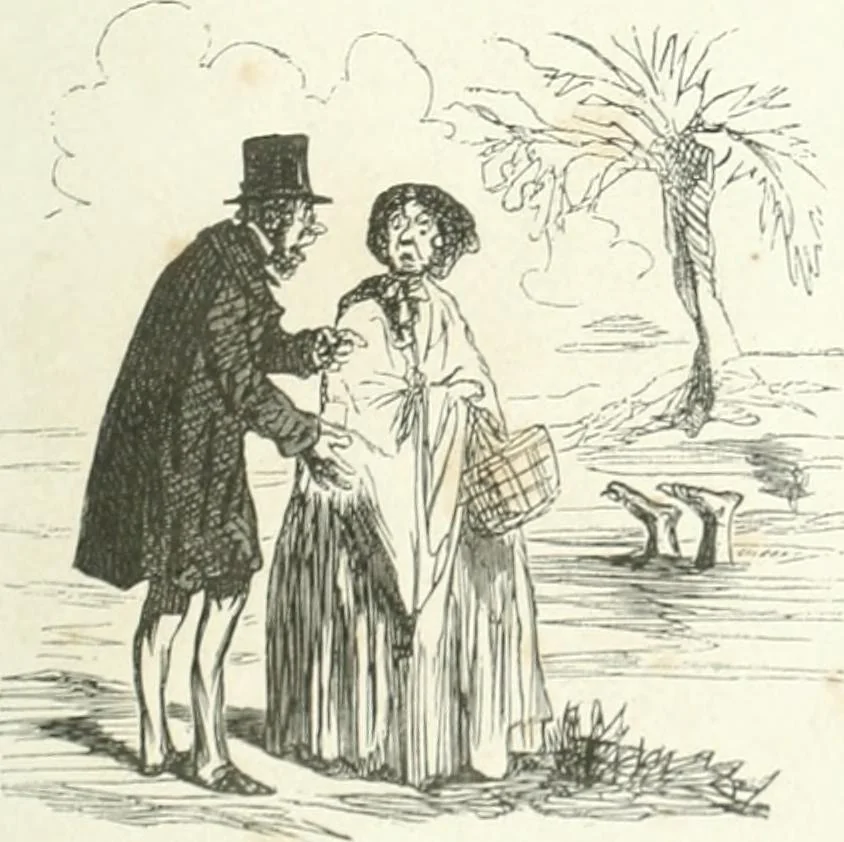 An illustration from Cham, 1853, leaf 64