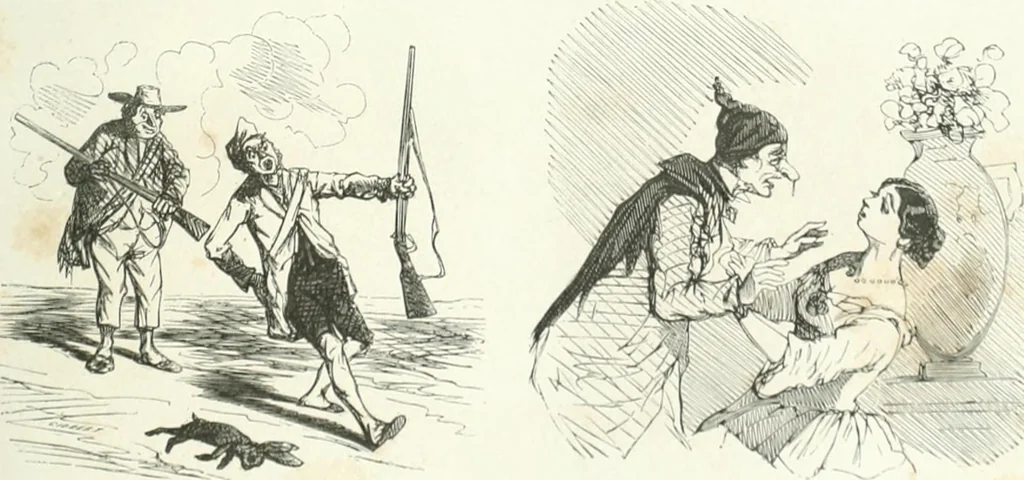 An illustration from Cham, 1853, leaf 68