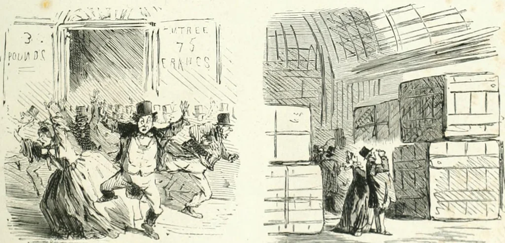 An illustration from Cham, 1853, leaf 74