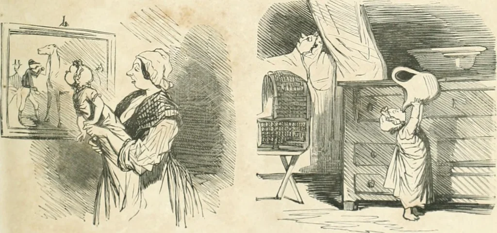 An illustration from Cham, 1853, leaf 8