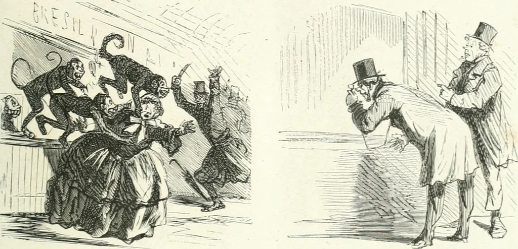 An illustration from Cham, 1853, leaf 82