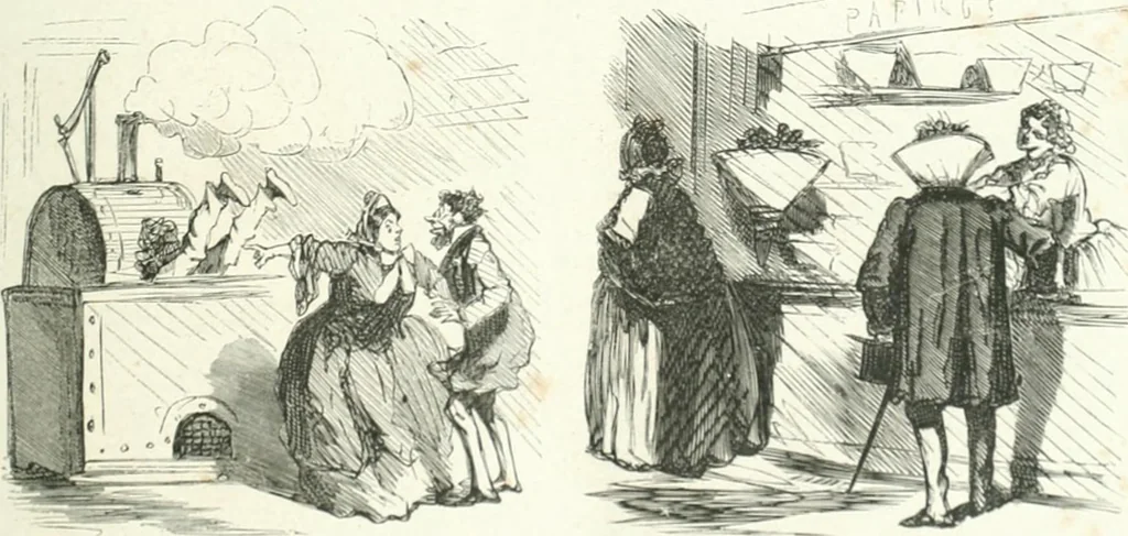 An illustration from Cham, 1853, leaf 86