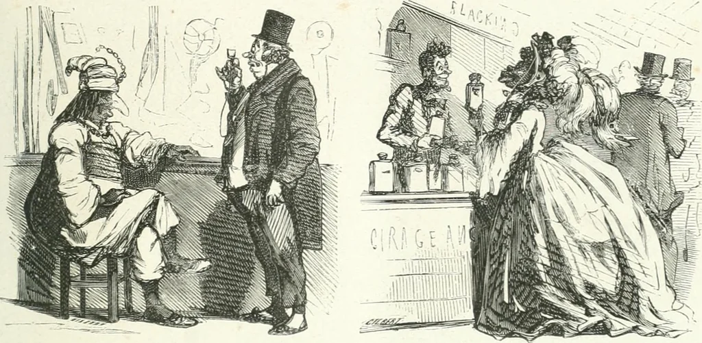 An illustration from Cham, 1853, leaf 88