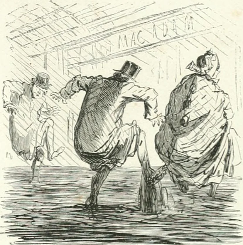 An illustration from Cham, 1853, leaf 90