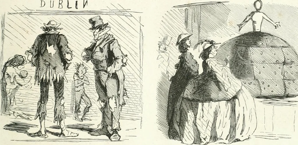 An illustration from Cham, 1853, leaf 96
