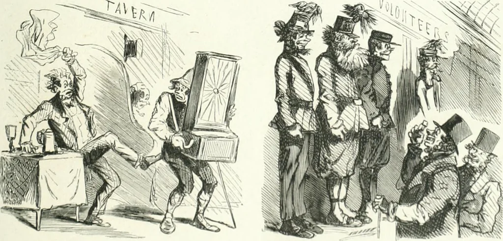 An illustration from Cham, 1853, leaf 96