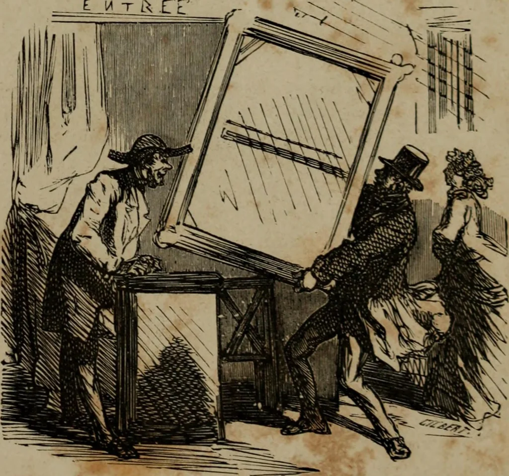 An illustration from Cham, 1853, leaf 10
