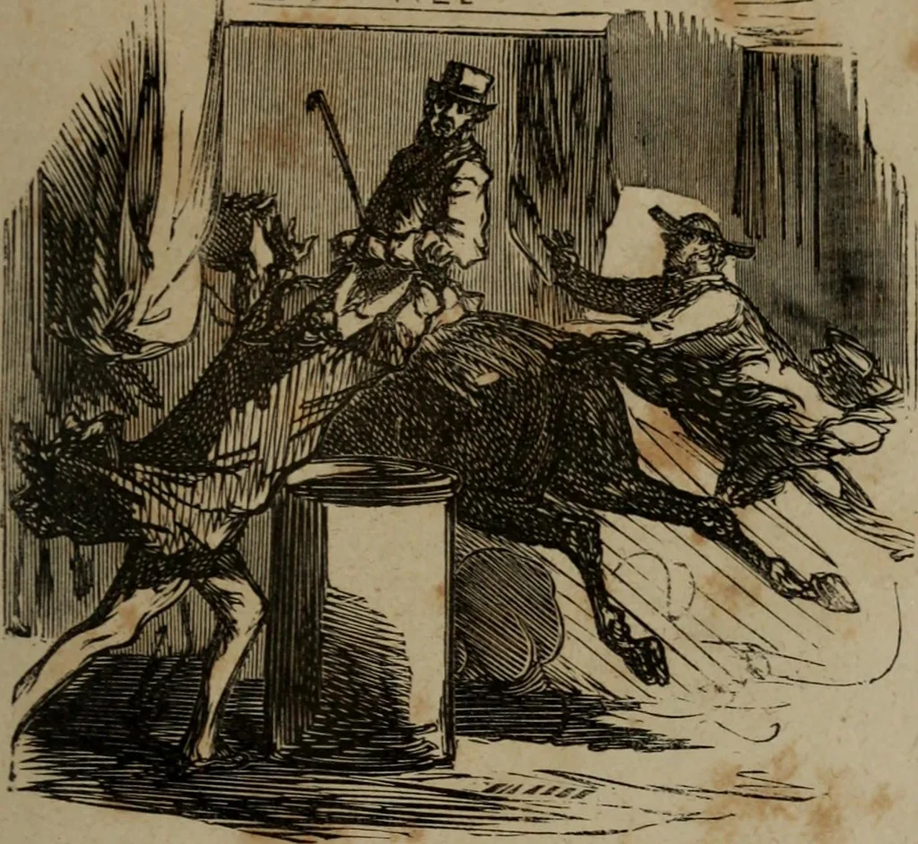 An illustration from Cham, 1853, leaf 10