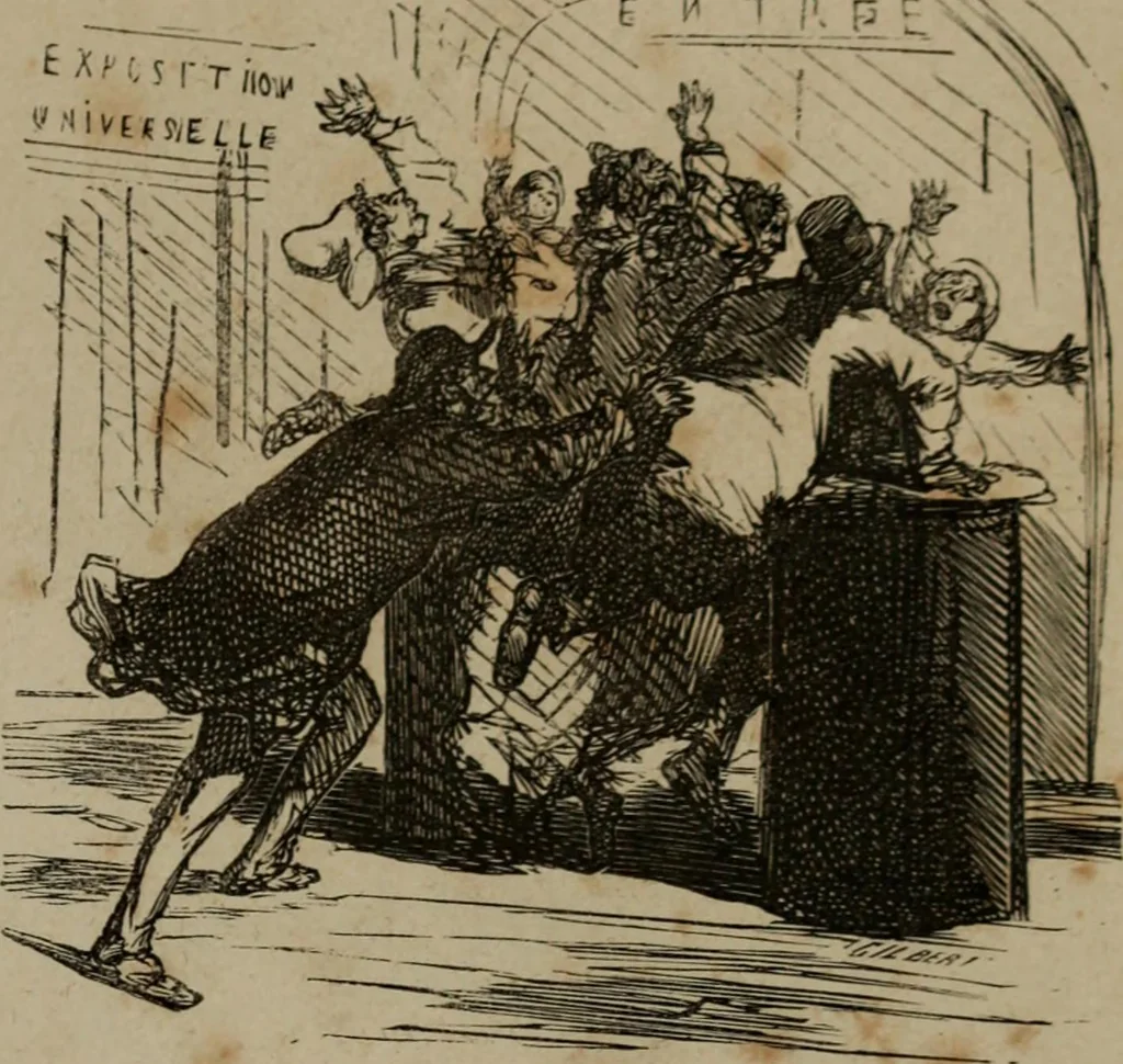 An illustration from Cham, 1853, leaf 10