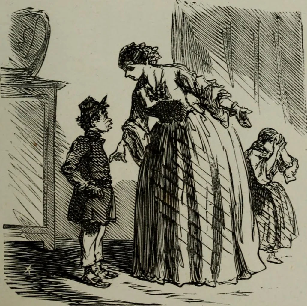 An illustration from Cham, 1853, leaf 100