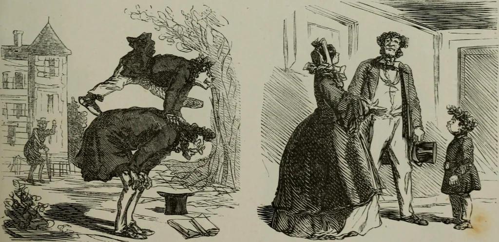 An illustration from Cham, 1853, leaf 106