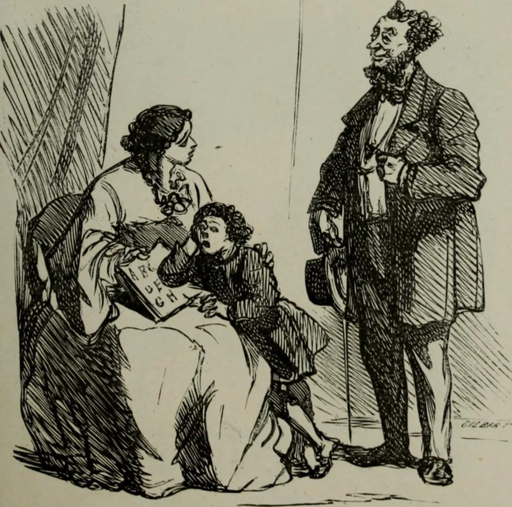 An illustration from Cham, 1853, leaf 108