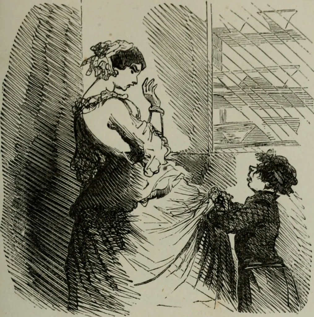 An illustration from Cham, 1853, leaf 110