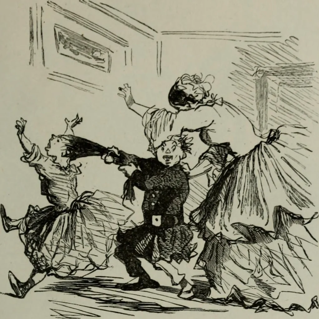 An illustration from Cham, 1853, leaf 112