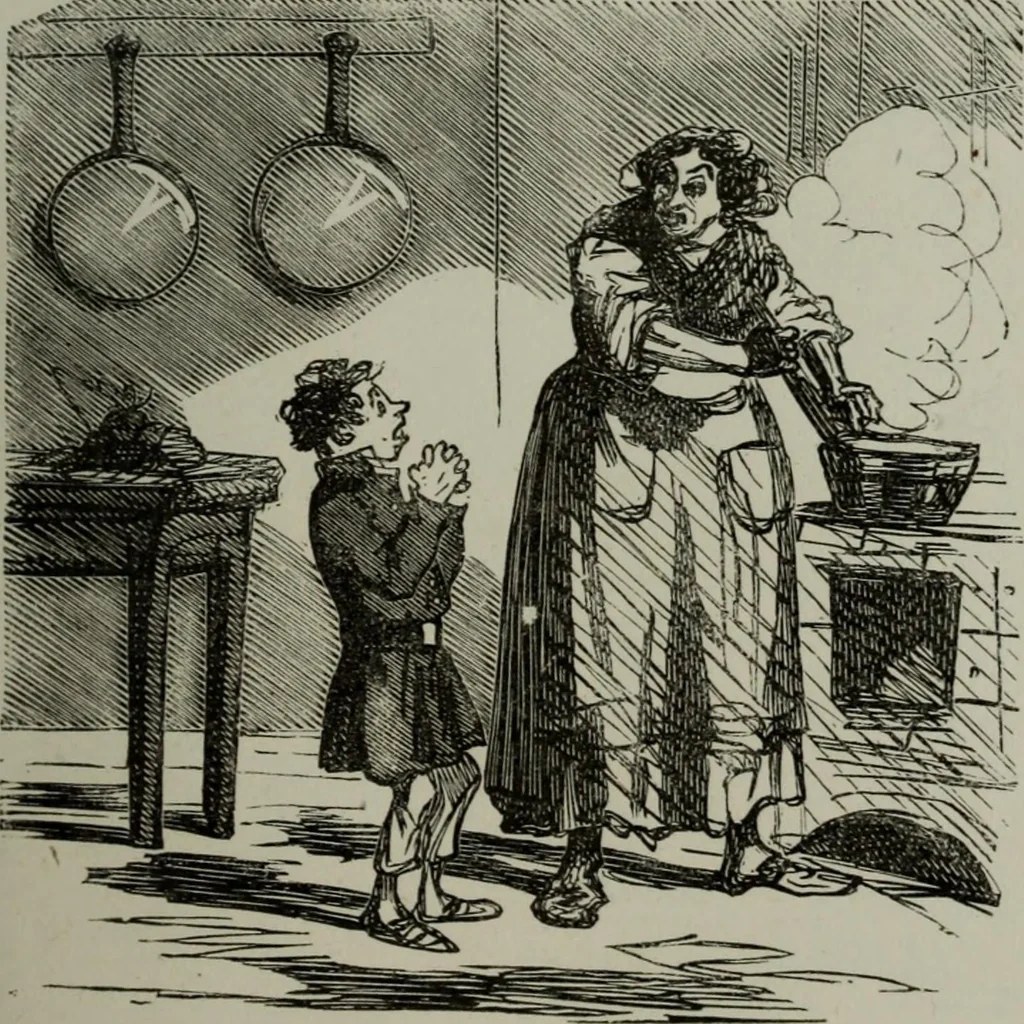 An illustration from Cham, 1853, leaf 112