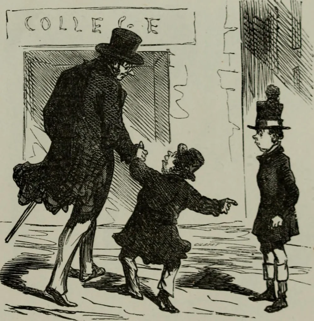 An illustration from Cham, 1853, leaf 112