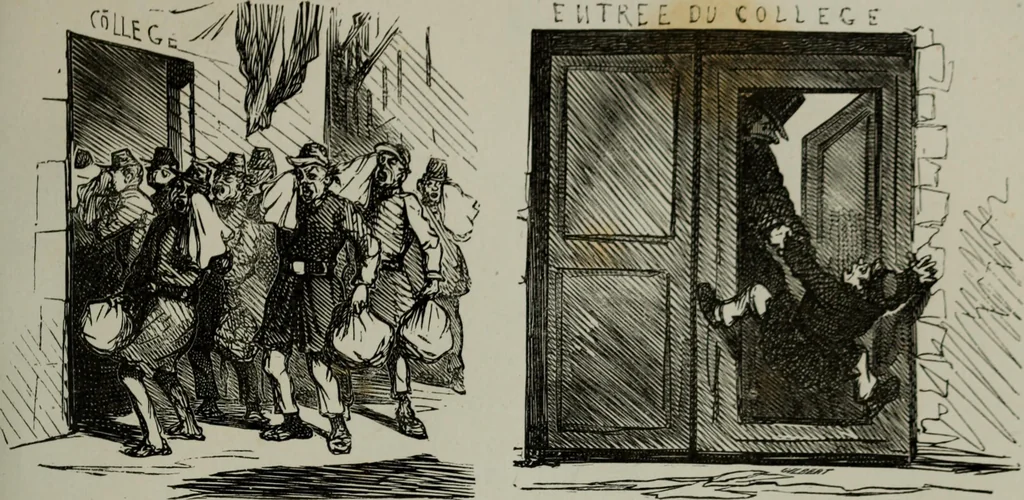 An illustration from Cham, 1853, leaf 114
