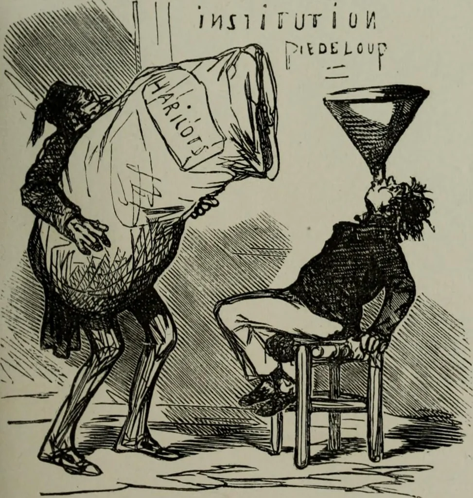 An illustration from Cham, 1853, leaf 114