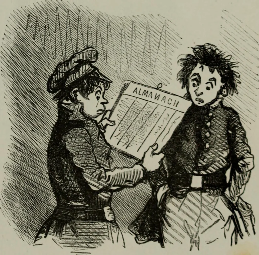 An illustration from Cham, 1853, leaf 114