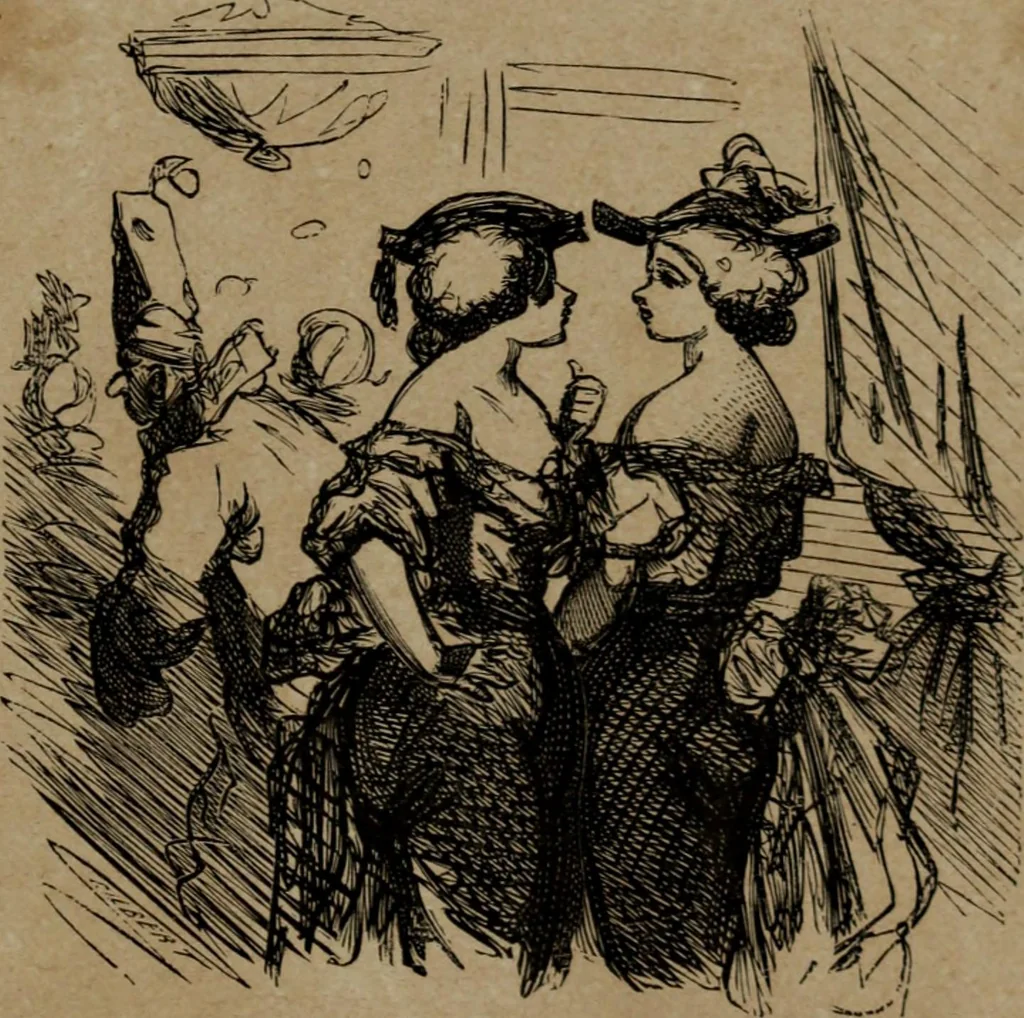 An illustration from Cham, 1853, leaf 116