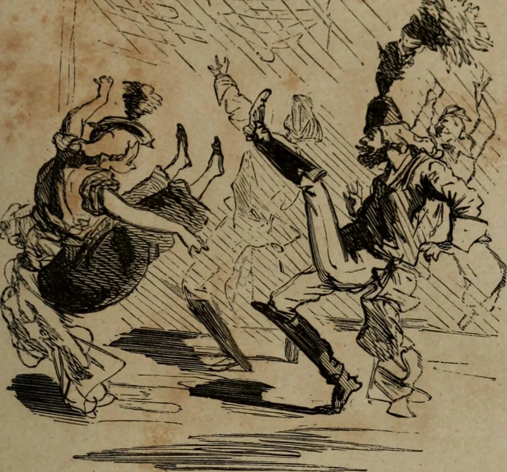 An illustration from Cham, 1853, leaf 118