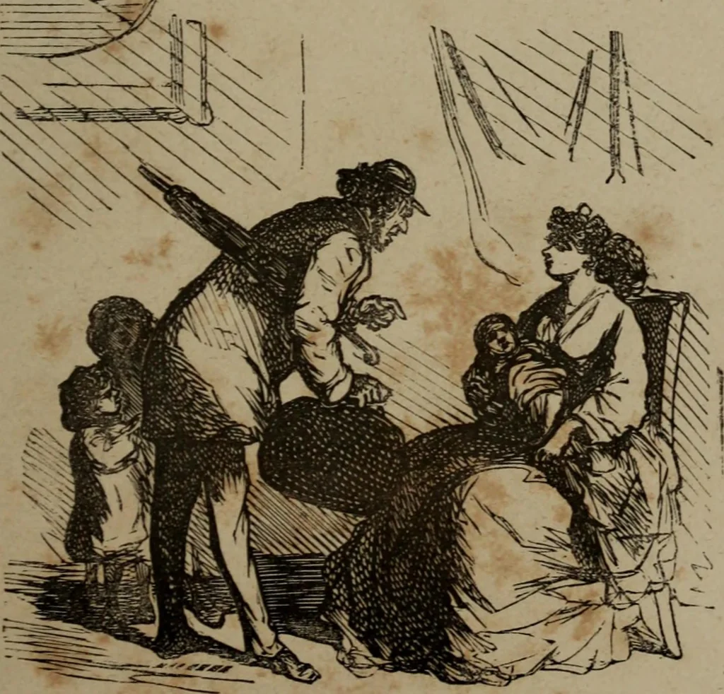 An illustration from Cham, 1853, leaf 12