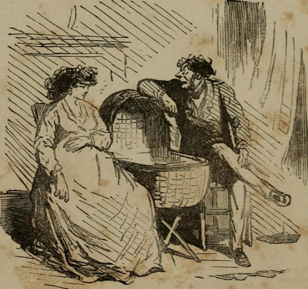 An illustration from Cham, 1853, leaf 12