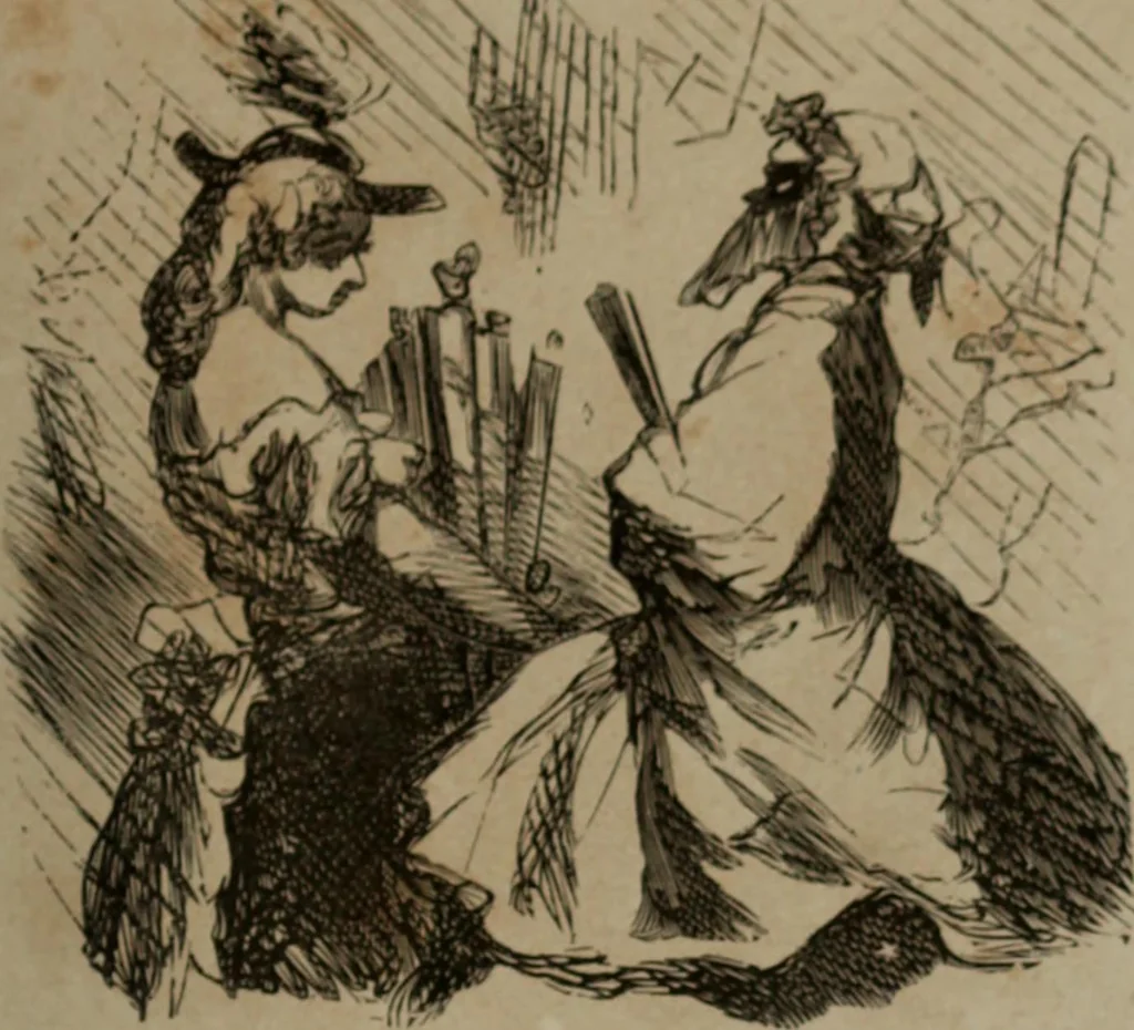 An illustration from Cham, 1853, leaf 120