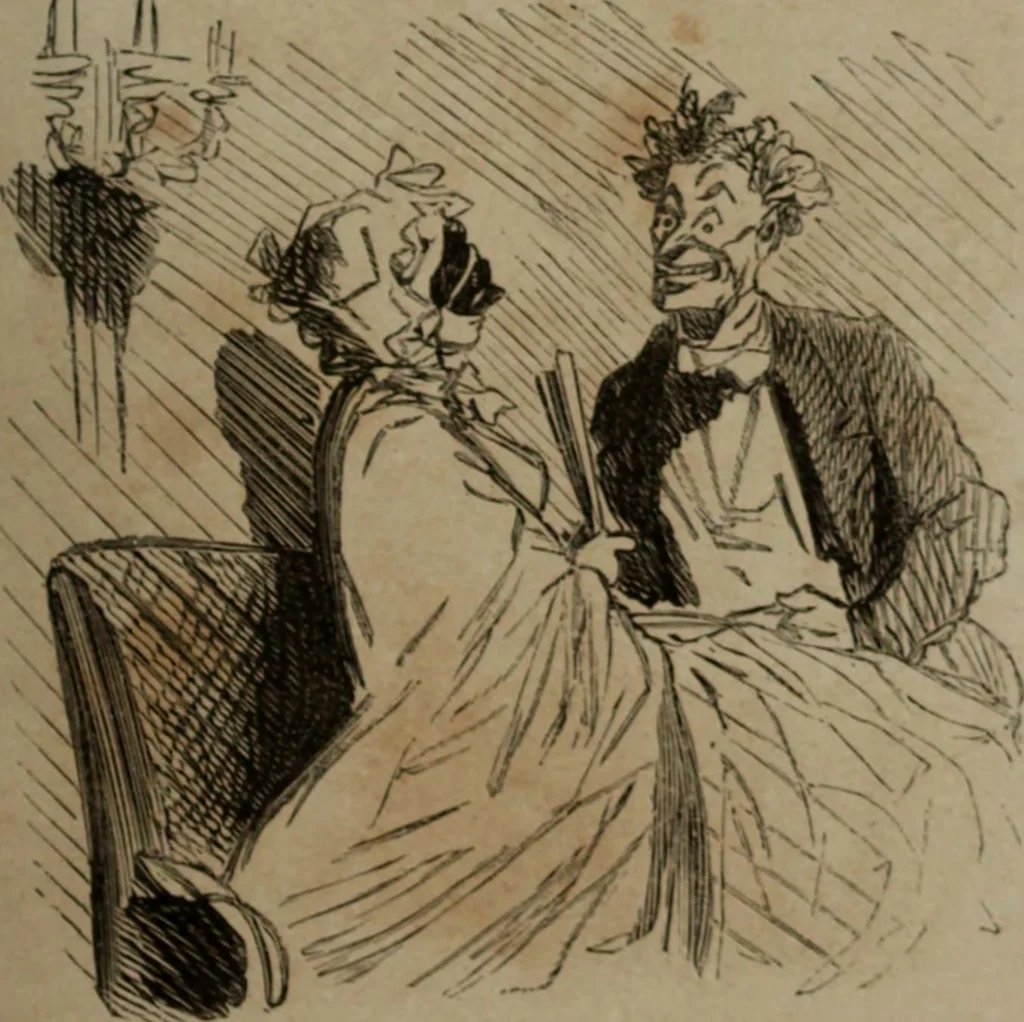 An illustration from Cham, 1853, leaf 120