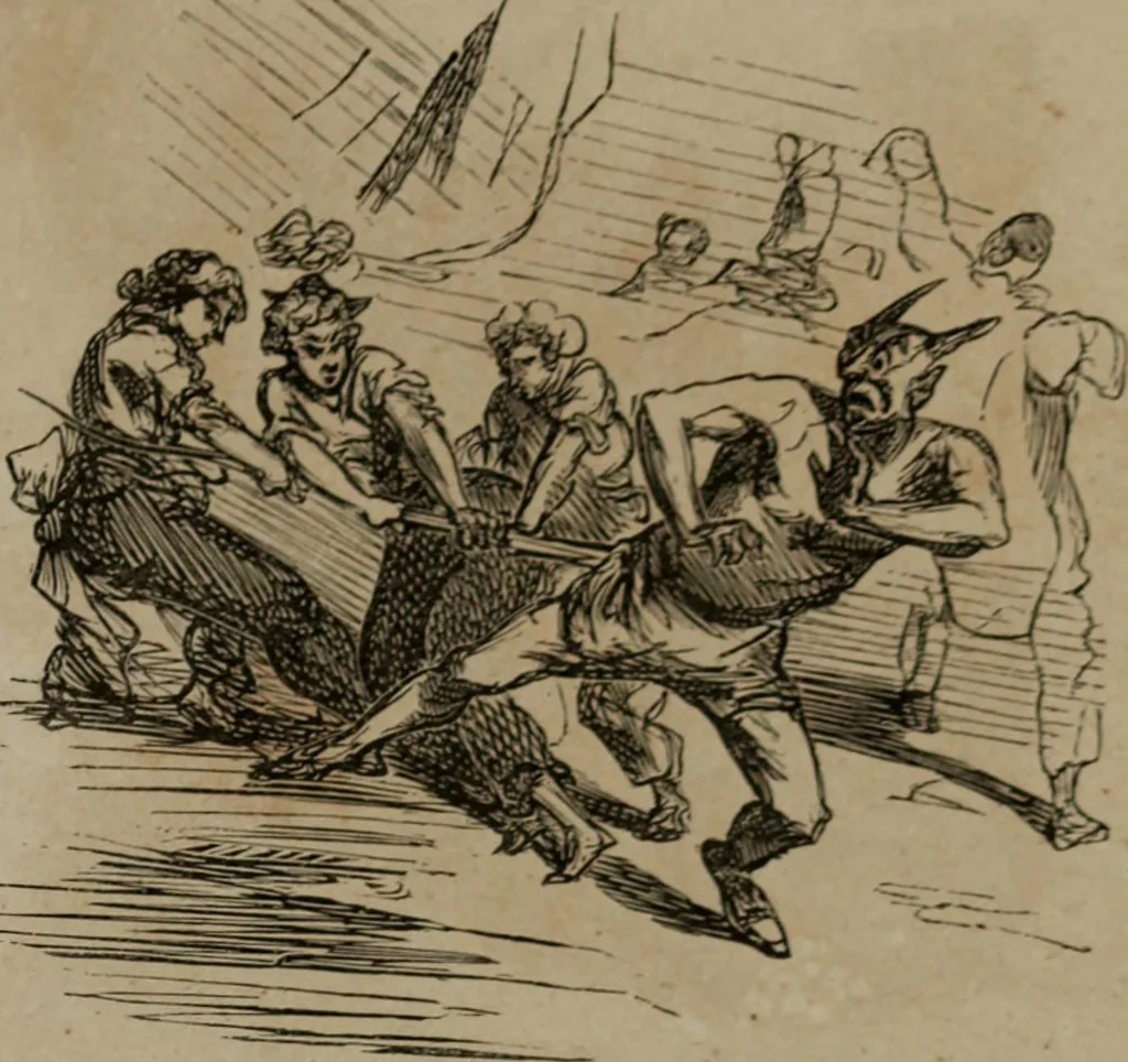 An illustration from Cham, 1853, leaf 122