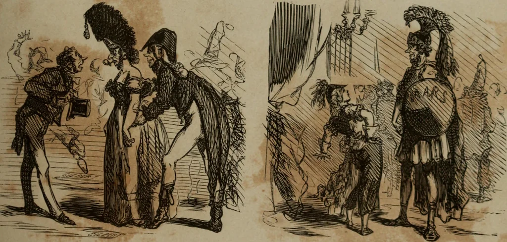 An illustration from Cham, 1853, leaf 124