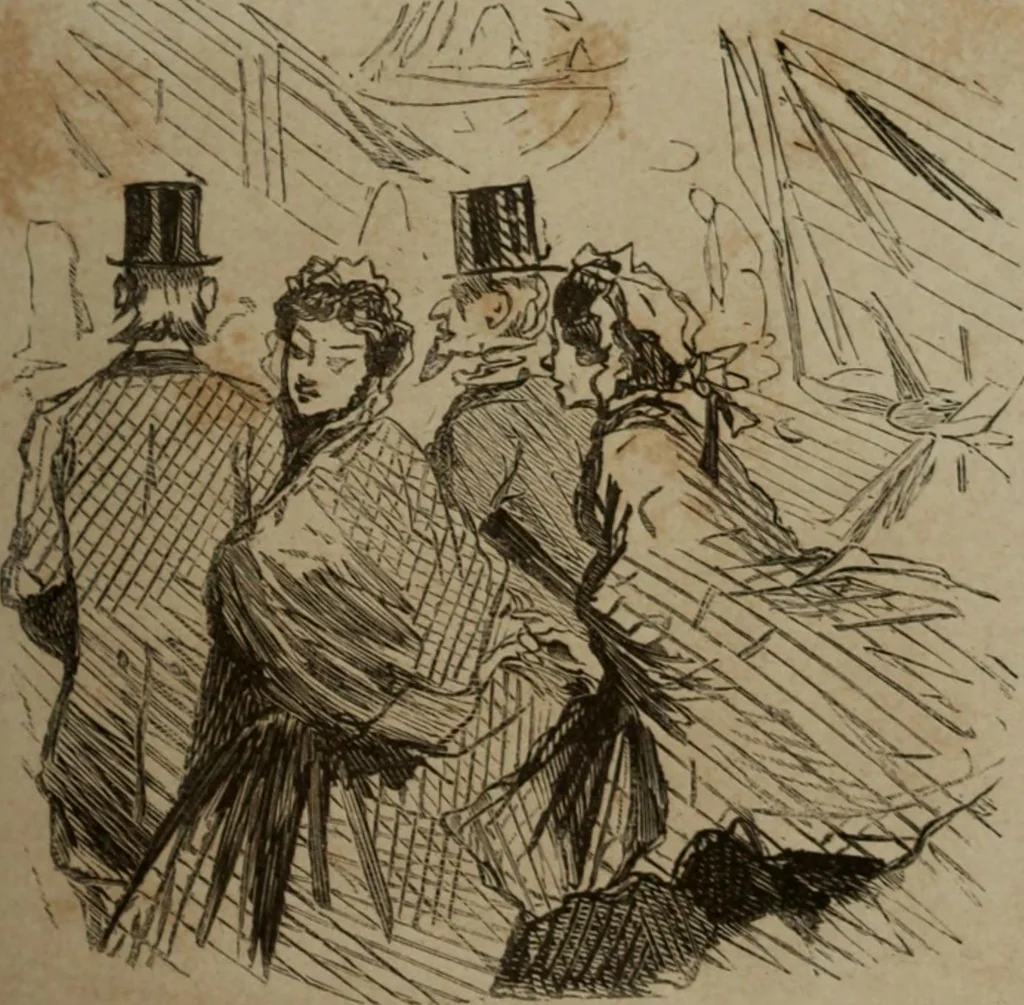 An illustration from Cham, 1853, leaf 128