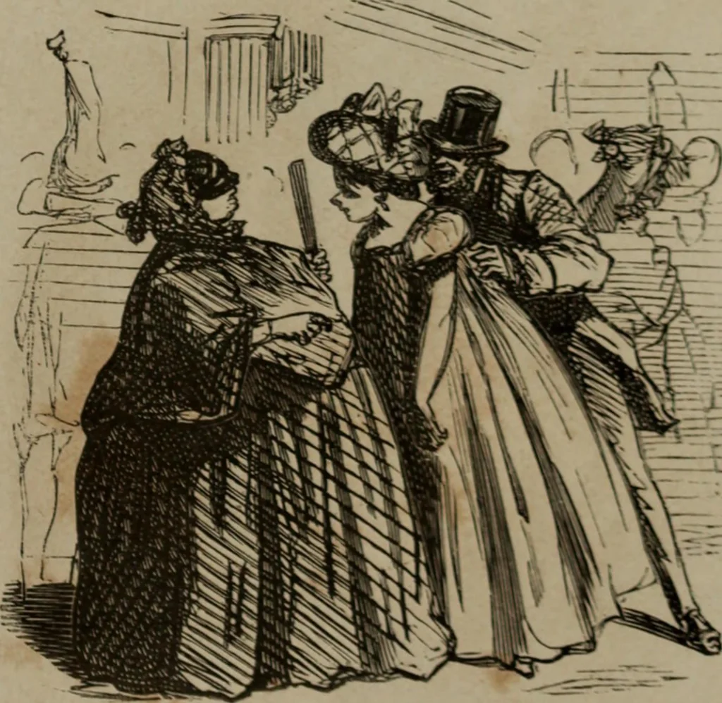 An illustration from Cham, 1853, leaf 128