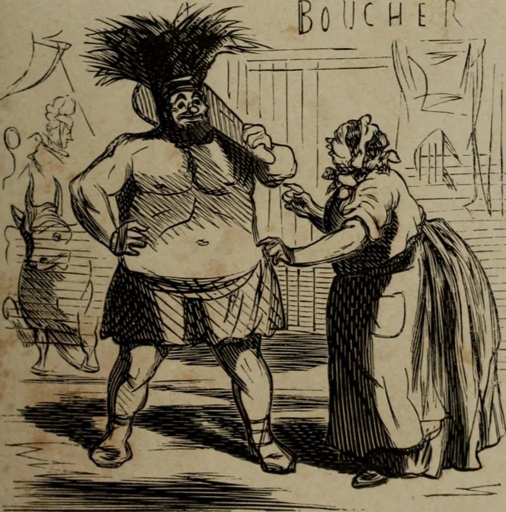 An illustration from Cham, 1853, leaf 130