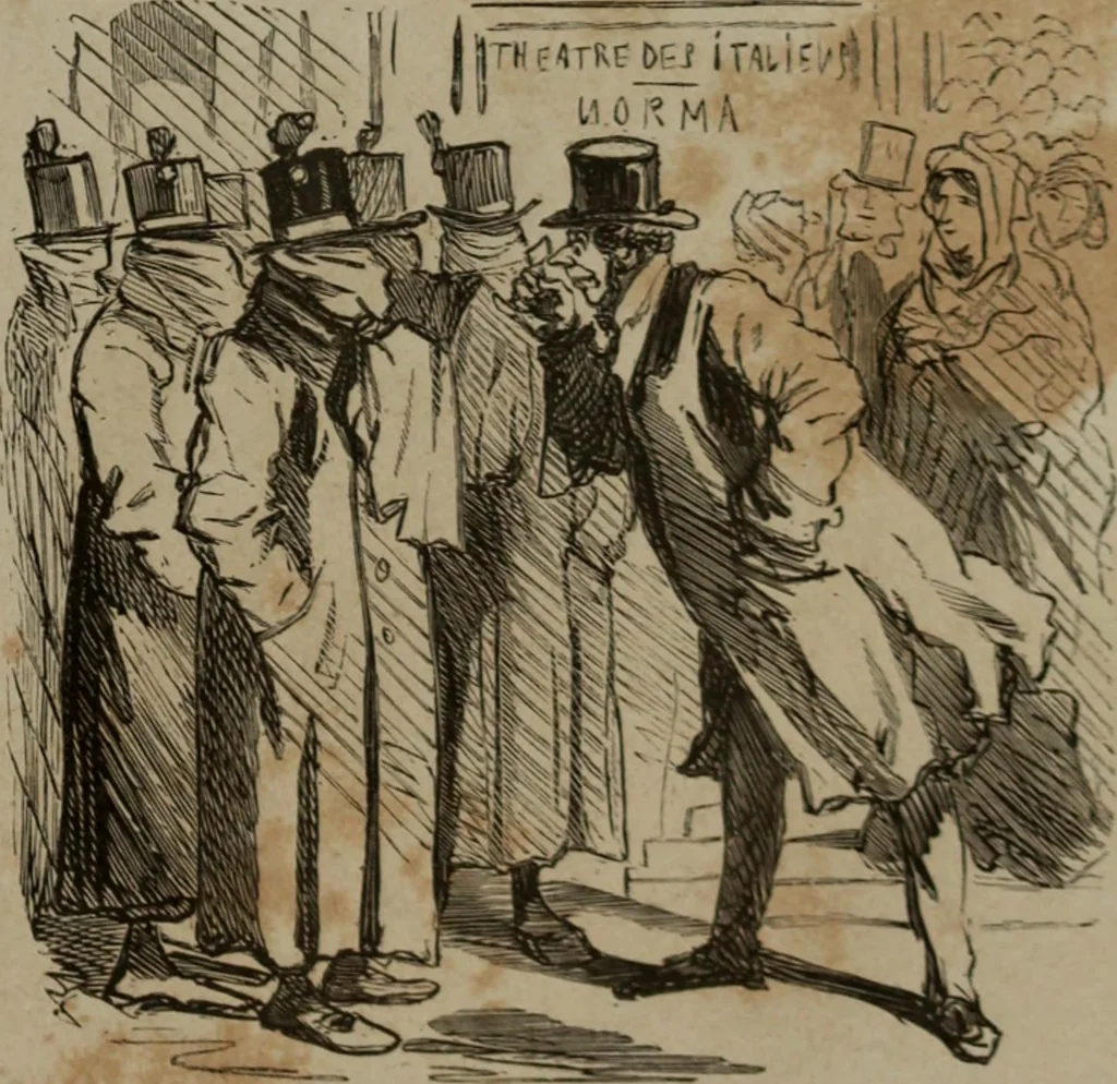 An illustration from Cham, 1853, leaf 132
