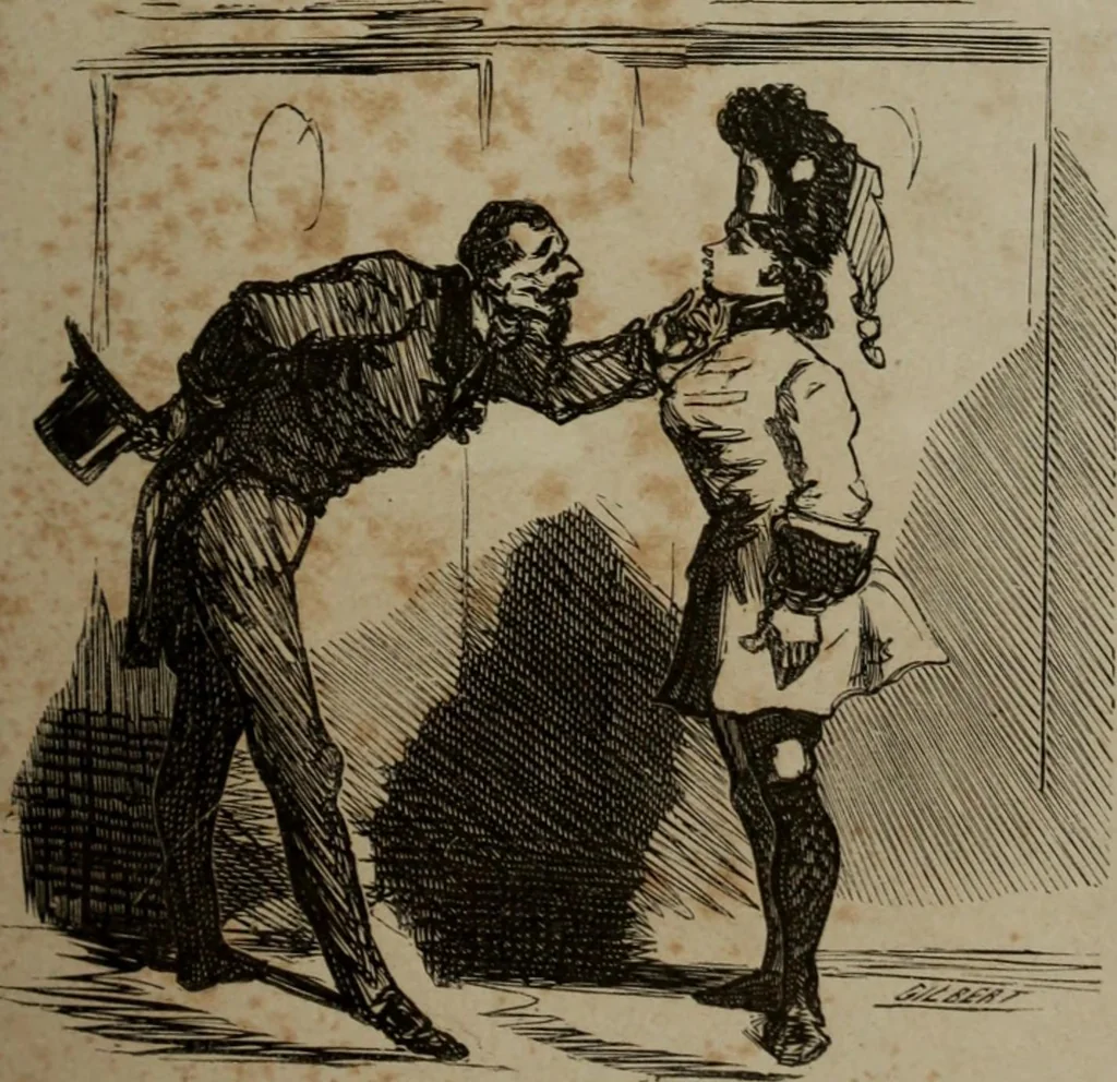 An illustration from Cham, 1853, leaf 134