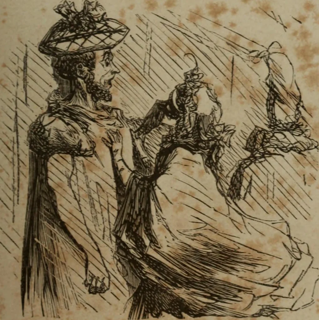 An illustration from Cham, 1853, leaf 136