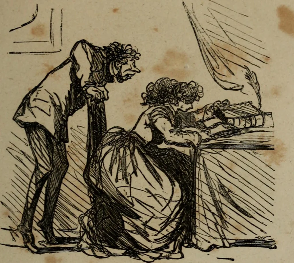 An illustration from Cham, 1853, leaf 14